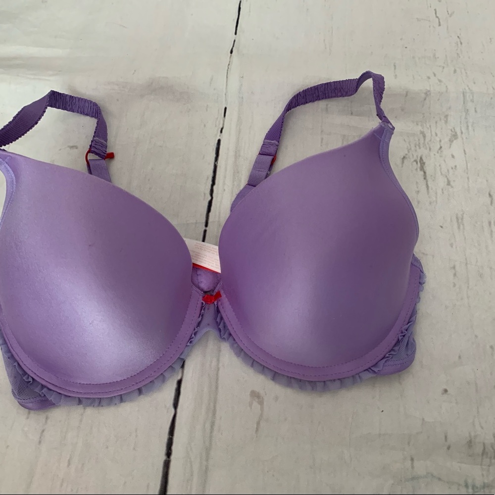 Josie Natori Purple Underwire Bra Size 32C